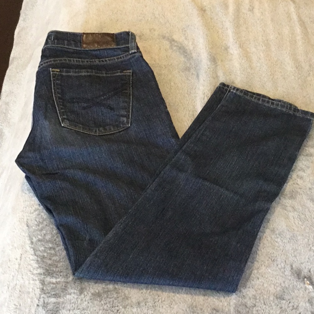 New York & Company Dark Wash Pencil Jeans